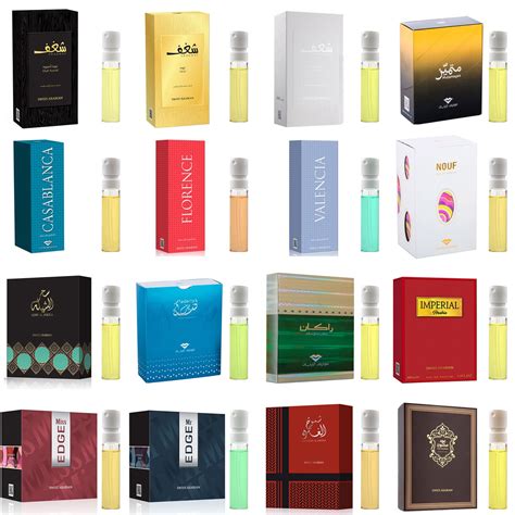 swiss arabian perfumes samples